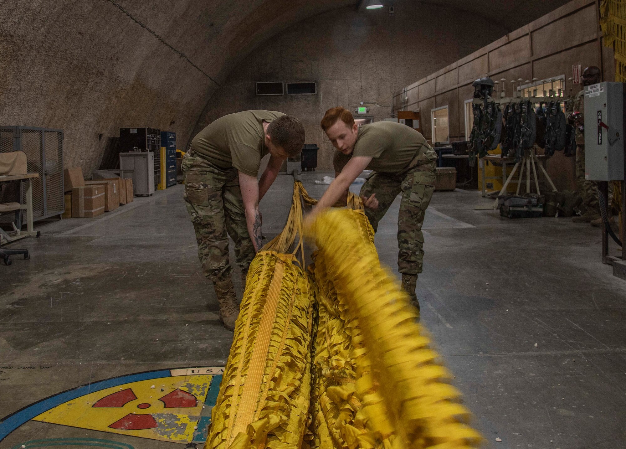 You deploy it, we pack it; 23rd EBS parachute shop