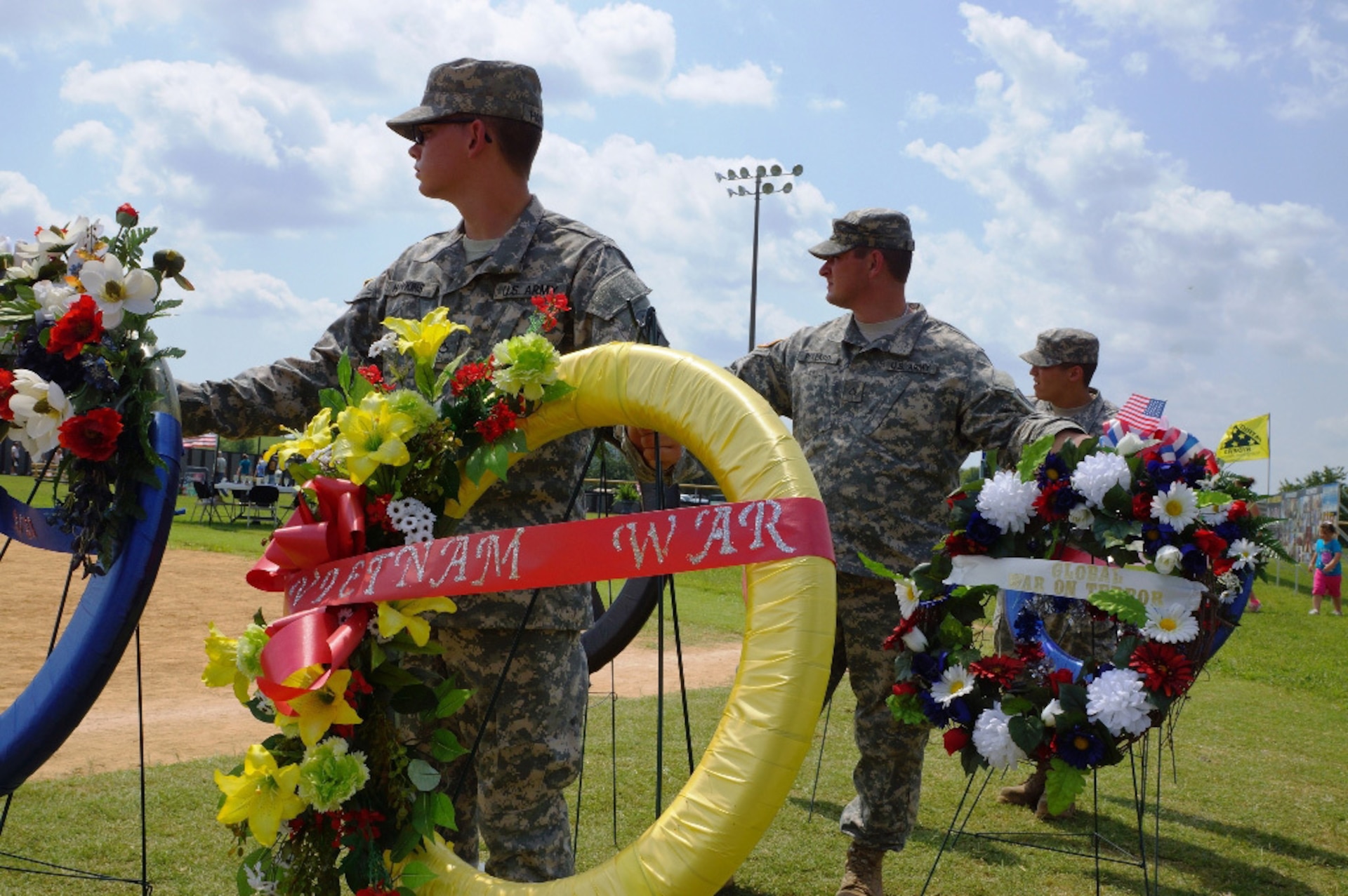 Mattingly and his wife , both longtime residents of Harrodsburg, Ky., decided to begin a massive undertaking to bring the Traveling Vietnam Memorial Wall to Harrodsburg after seeing the Wall years earlier. The effort, which culminated in a holiday weekend from Aug. 29 to Sept. 2, 2013 that teemed with emotional tributes to American heroes, involved numerous dedicated local volunteers and generous donors.