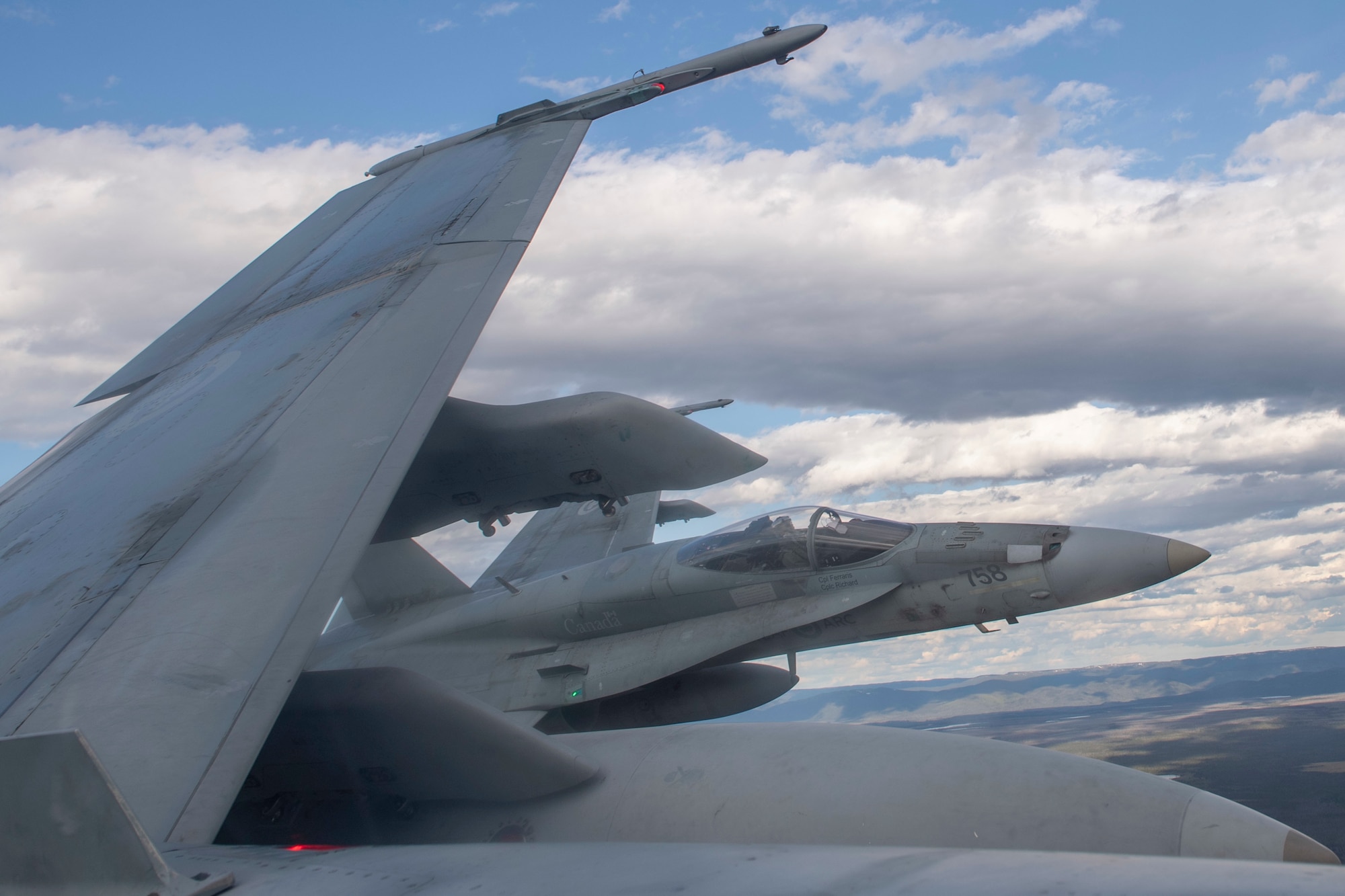 Royal Canadian Air Force CF-18 Hornet fighter jet