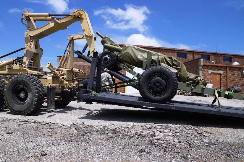 In addition to the cannons being on display with traveling wall and other planned tributes, local soldiers will provide an honorary guard for the wall during its three-day stay in Harrodsburg.