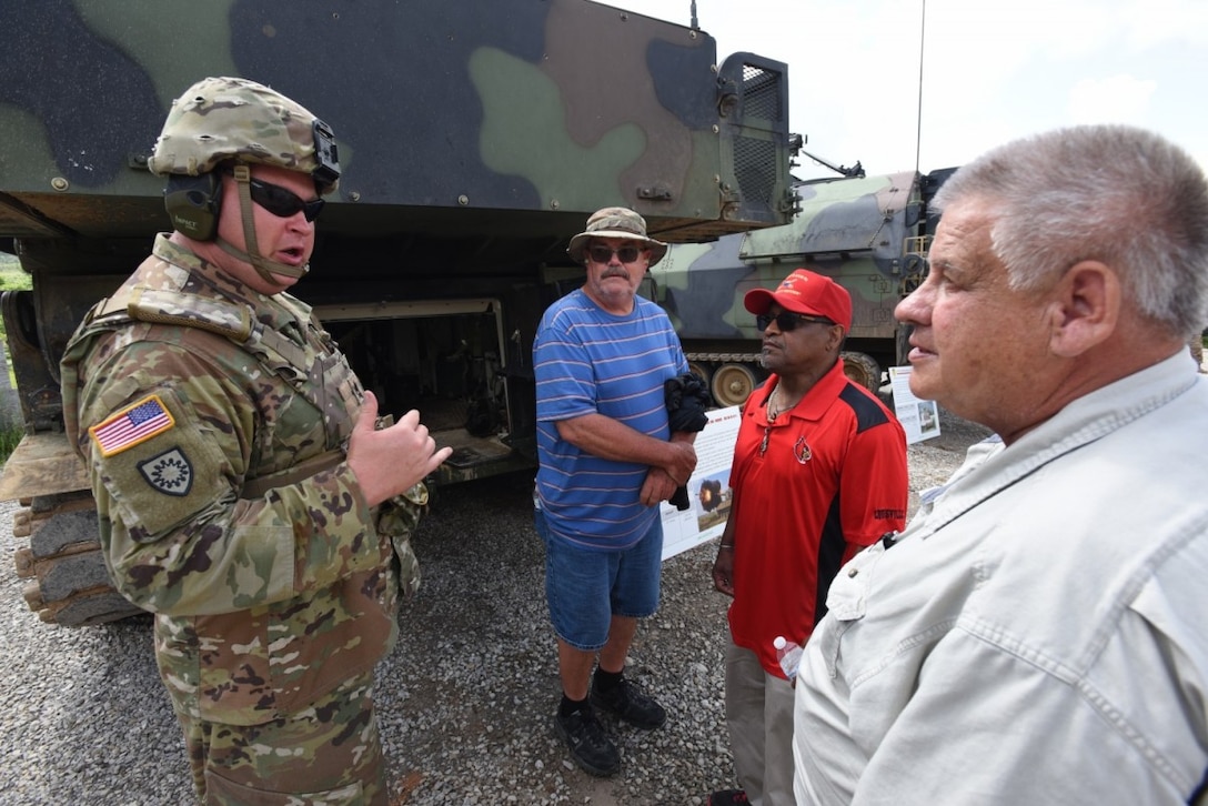 Live Fire Exercise, 138th FA at Fort Knox, Ky.