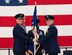 Members of the 509th Bomb Wing render their first salute to U.S. Air Force Col. Daniel Diehl, 509th Bomb Wing commander, during the 509th BW change of command ceremony, Whiteman Air Force Base, Missouri, June 16, 2021. Military change-of-commands are a time-honored tradition that formally symbolizes the continuity of authority as the command passes from one individual to another. (U.S. Air Force Tech. Sgt. Heather Salazar)