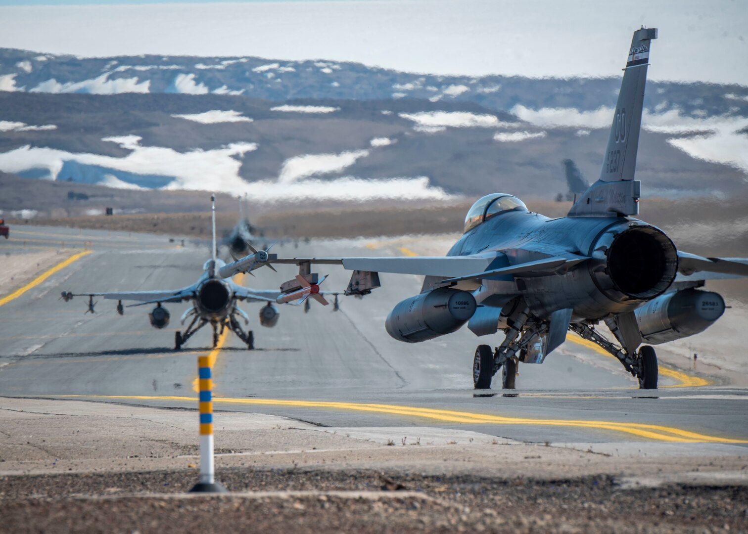 U.S. Air Force F-16 Fighting Falcons