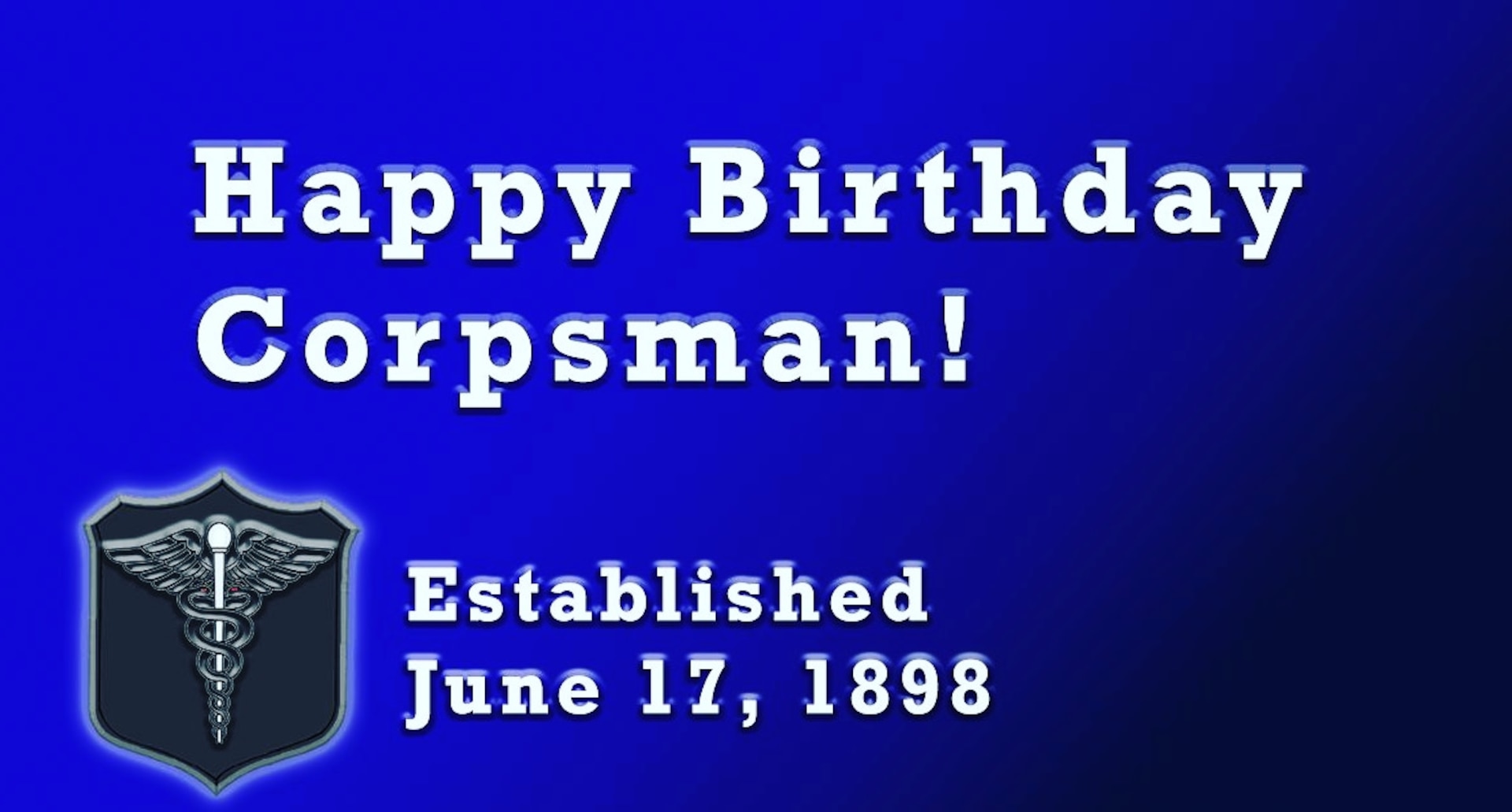 hospital corpsman birthday message