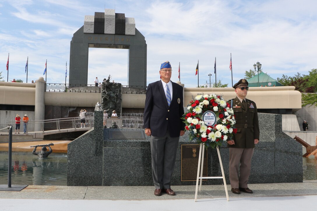 Ceremony remembers 77th anniversary of D-Day