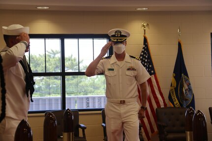 Cmdr. Ameian Jeremiah relieved Cmdr. Christopher Norris as commanding officer of the Arleigh Burke-class guided-missile destroyer USS James E. Williams (DDG 95), during a June 7 change of command ceremony held at Naval Station Norfolk.