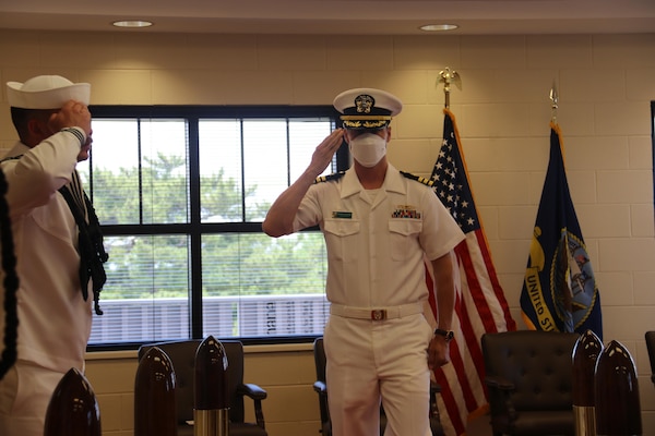 Cmdr. Ameian Jeremiah relieved Cmdr. Christopher Norris as commanding officer of the Arleigh Burke-class guided-missile destroyer USS James E. Williams (DDG 95), during a June 7 change of command ceremony held at Naval Station Norfolk.