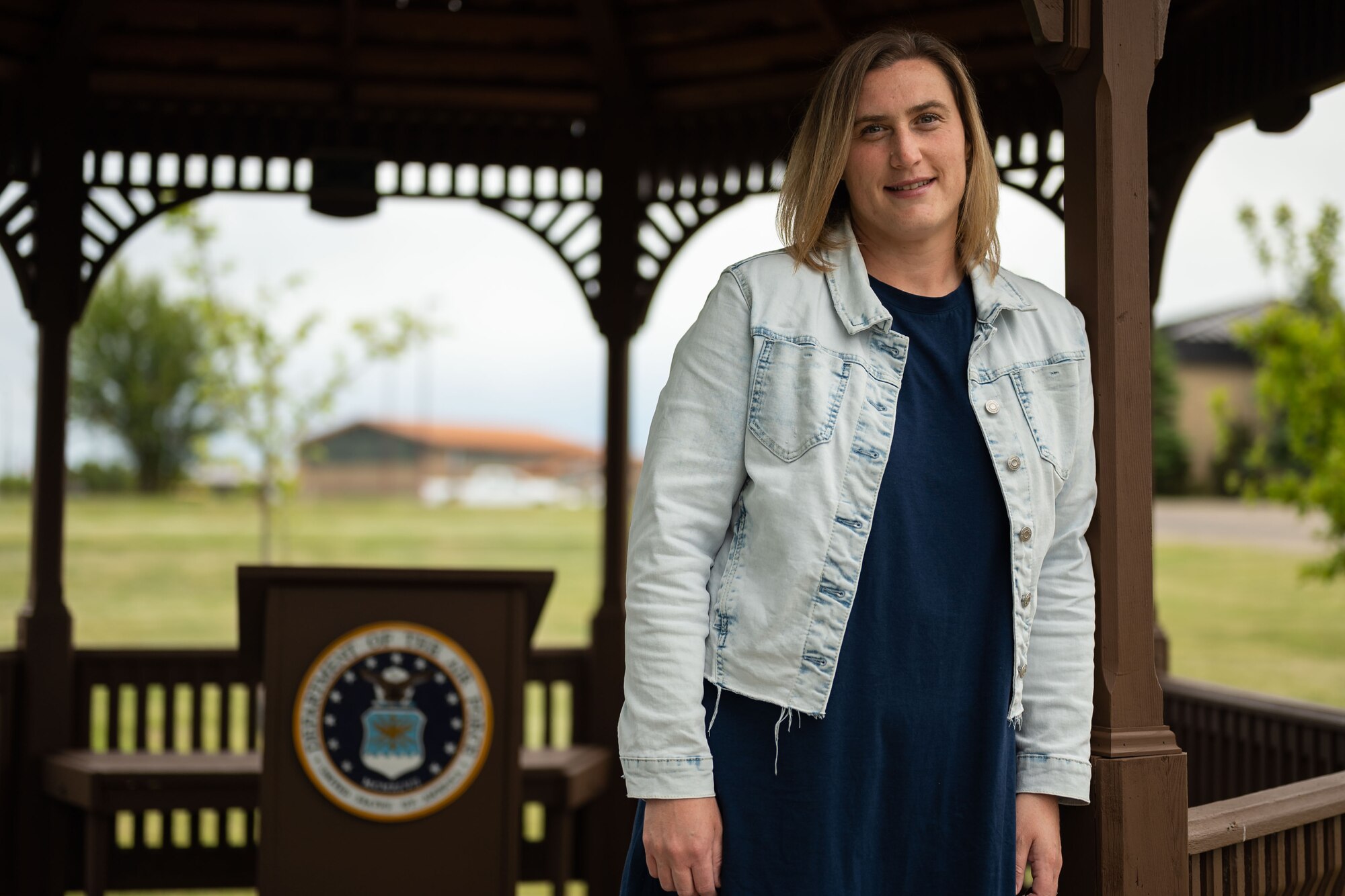 A photo of a military spouse