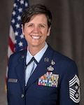 Command Senior Enlisted Leader, Command Chief Master Sgt. Lisa Perry, Colorado National Guard