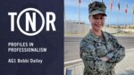 Profiles in Professionalism: AG1 Bobbi Dailey (U.S. Navy graphic by Commander, Navy Reserve Forces Public Affairs)