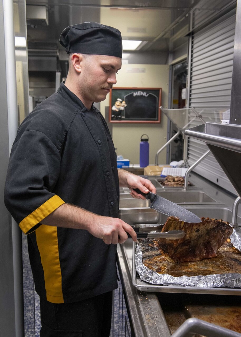 Galley Aboard USS Charleston (LCS 18)