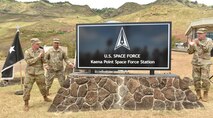 New Space Force Base Sign