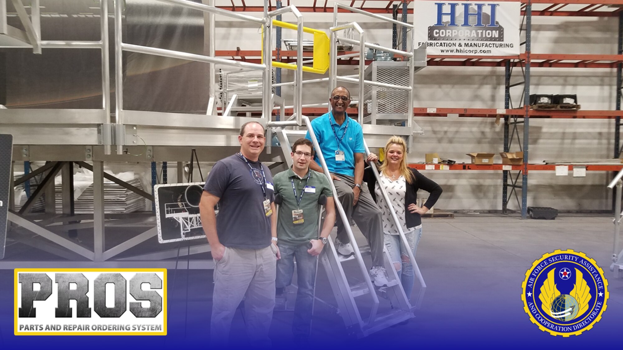 PROS Program Management Office (PMO) Team hosting an F-16 Test Stand at the F-16 TCG Conference 2019 in Layton, Utah. (Courtesy photo)
