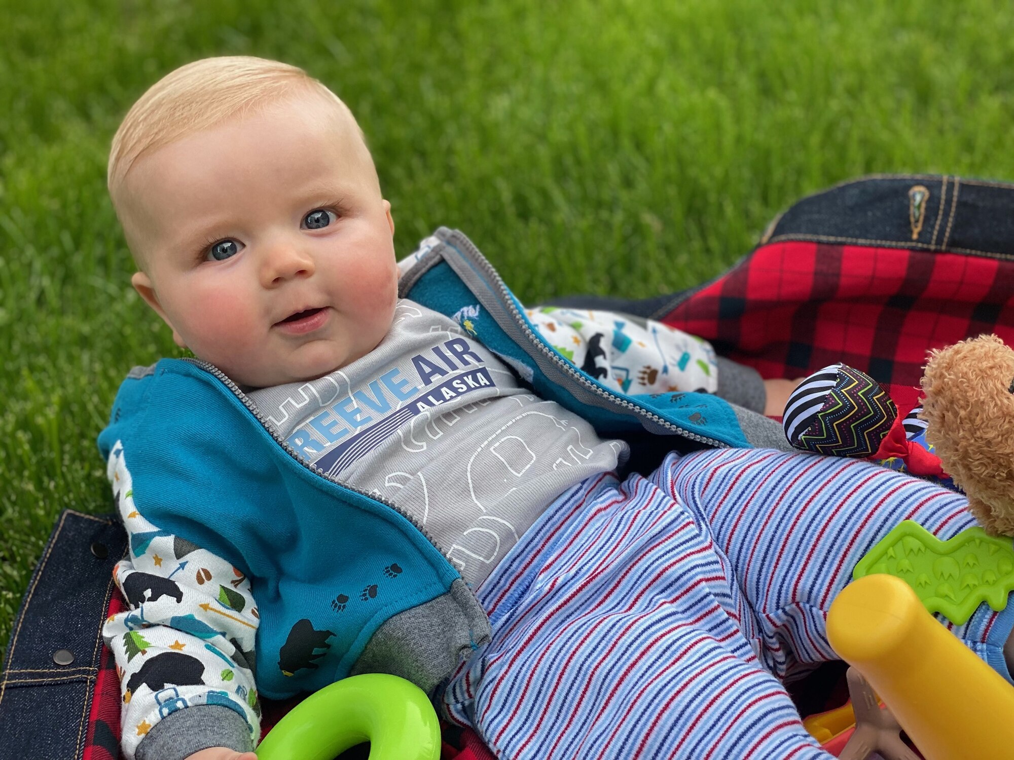 Photo of Ridge, the son of Nick Barnes.