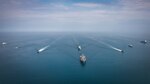 Standing NATO Maritime Group One (SNMG1) ships HMCS Halifax, HDMS Absalon, FS Commandant Blaison, HNoMS Storm and HNoMS Gnist participate in a PHOTOEX with RFA Mounts Bay and HMS Albion off the coast of Denmark on June 6th, 2021 during Exercise BALTOPS 50. BALTOPS is an annual joint, multinational maritime-focused defence exercise designed to enhance interoperability, flexibility, and demonstrate resolve among Allied and partner forces to defend the Baltic Sea Region. It involves maritime and air forces, strengthening combined response capabilities necessary to ensure regional security and stability.