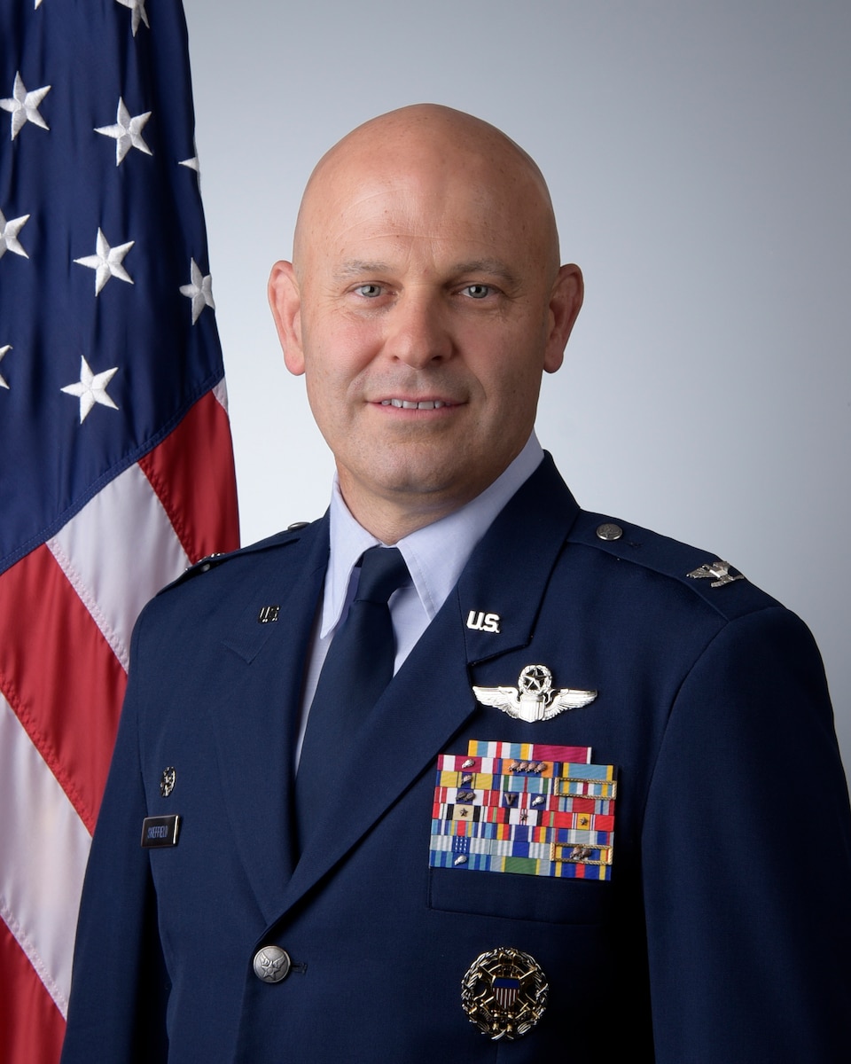 Col. Joseph L. Sheffield is commander of the 28th Bomb Wing, Ellsworth Air Force Base, South Dakota, the largest B-1 combat wing in the United States Air Force, with 27 aircraft and more than 12,000 active duty military, civilian employees, and family members.