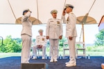 Adm. Linda Fagan relieved Adm. Charles Ray as the 32nd Vice Commandant of the Coast Guard during a Change of Watch ceremony at Coast Guard Headquarters, June 18, 2021. Ray retired after more than 40 years of service in the Coast Guard.