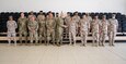 Members of the West Virginia National Guard and the Qatar Emiri Land Forces at QELF headquarters in Doha, Qatar, June 21, 2021. West Virginia and Qatar formalized their partnership during the visit with Qatari Armed Forces as a part of the National Guard Bureau's State Partnership Program.