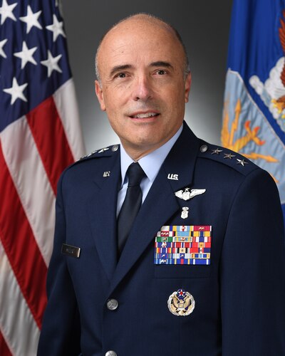 This is the official portrait of Lt. Gen. Robert Miller.