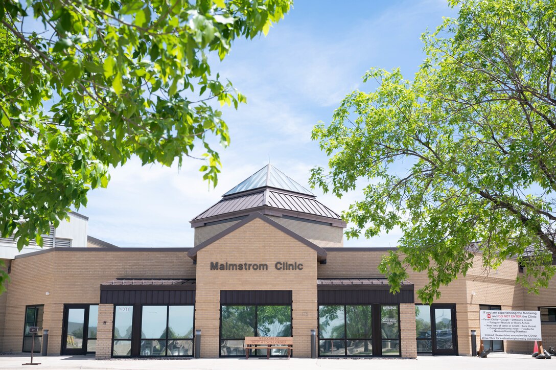 The 341st Medical Group clinic is photographed June 21, 2021 at Malmstrom Air Force Base, Mont.