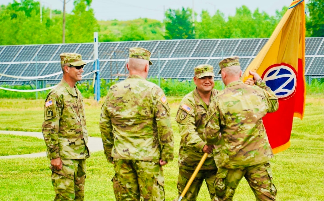 89th Sustainment Brigade conducts change of command ceremony