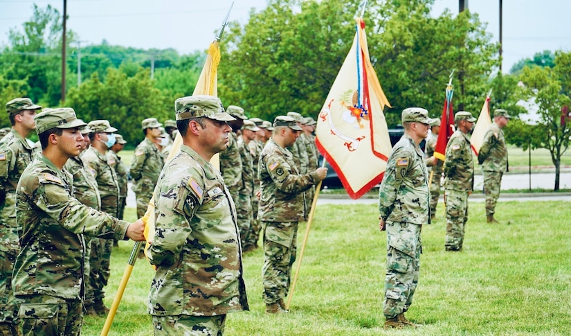 89th Sustainment Brigade conducts change of command ceremony