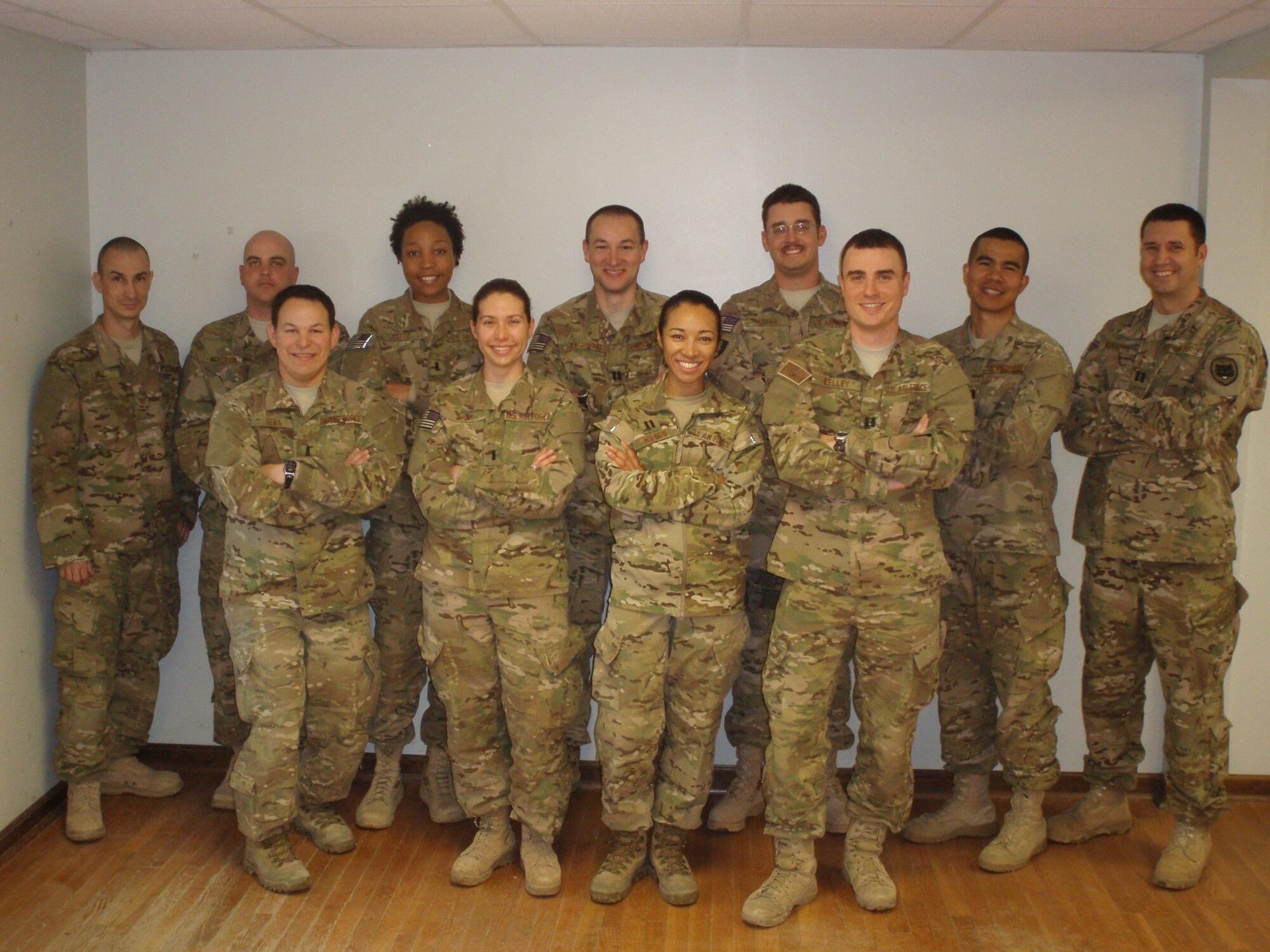 U.S. Air Force Lt. Col. Hans Winkler, and the 2012 Provincial Reconstruction Engineer Team. (Courtesy photo)