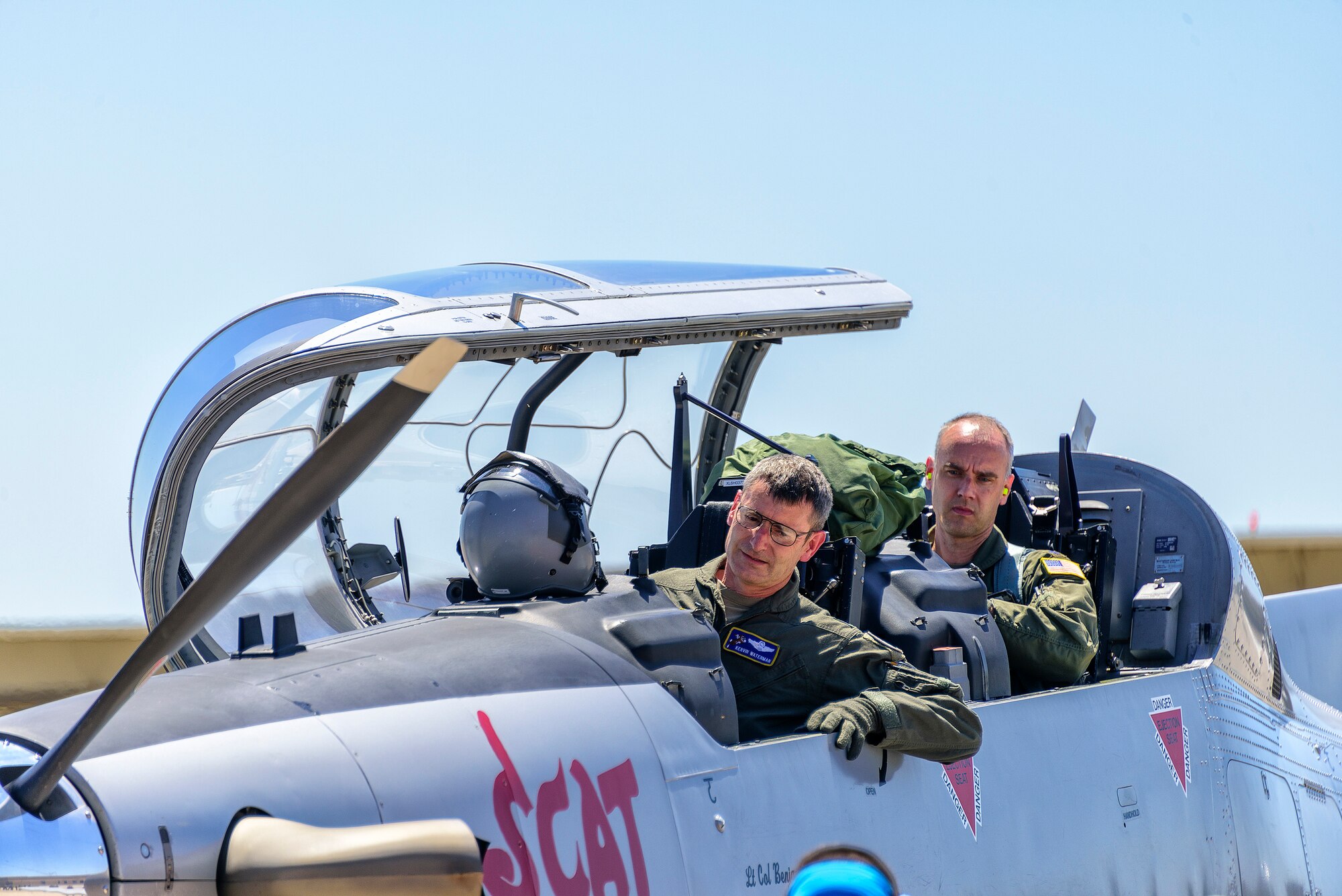 Instructor pilot retires after 33 years of service.