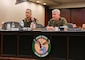 U.S. Marine Corps Gen. Kenneth F. McKenzie, commander of U.S. Central Command (CENTCOM), right, and Lt. Gen. Aviv Kohavi, Israel Defense Forces Chief of General Staff, left, attend a briefing at U.S. Central Command headquarters, June 22, 2021. During Kohavi’s visit the leaders discussed a range of issues, such as the situation in the West Bank, Jerusalem and Gaza, the current security challenges emanating from the Middle East and the ongoing effort to realign Israel from U.S. European Command to CENTCOM. McKenzie and Kohavi agreed that the realignment will help broaden the bilateral and multilateral relationships that already exist between Israel, Gulf nations and the United States. (U.S. Central Command Public Affairs photo by Tom Gagnier)