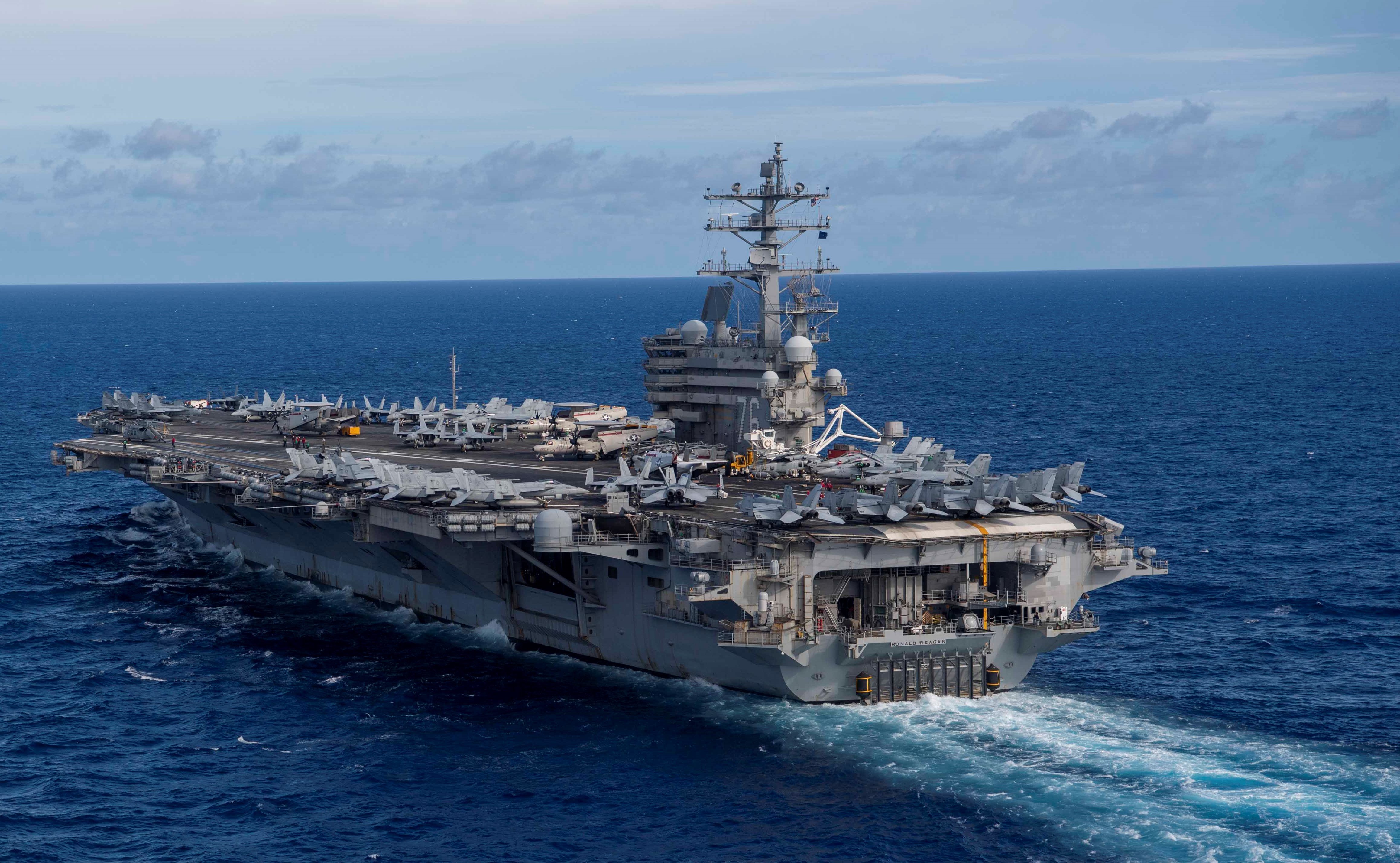 Ronald Reagan Carrier Strike Group Enters 5th Fleet United States