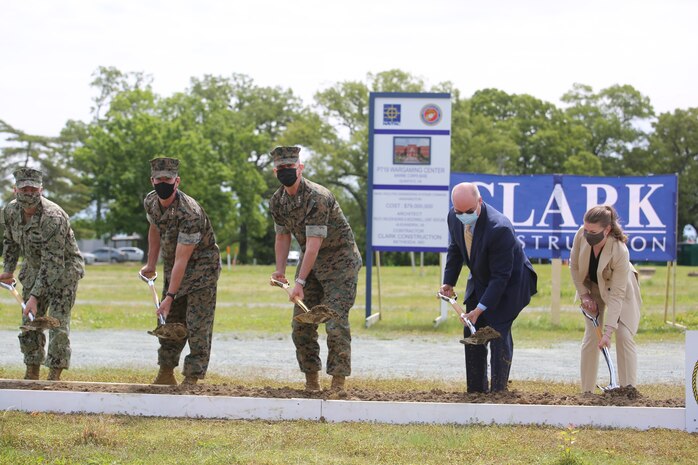 Breaking new ground: Corps’ wargaming center ready for construction