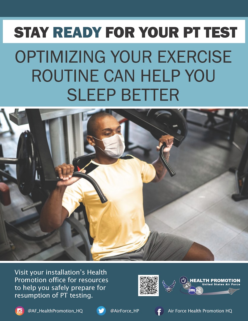 Optimizing Your Exercise Routine Can Help You Sleep Bar