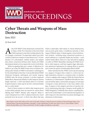 Cyber Threats and Weapons of Mass Destruction