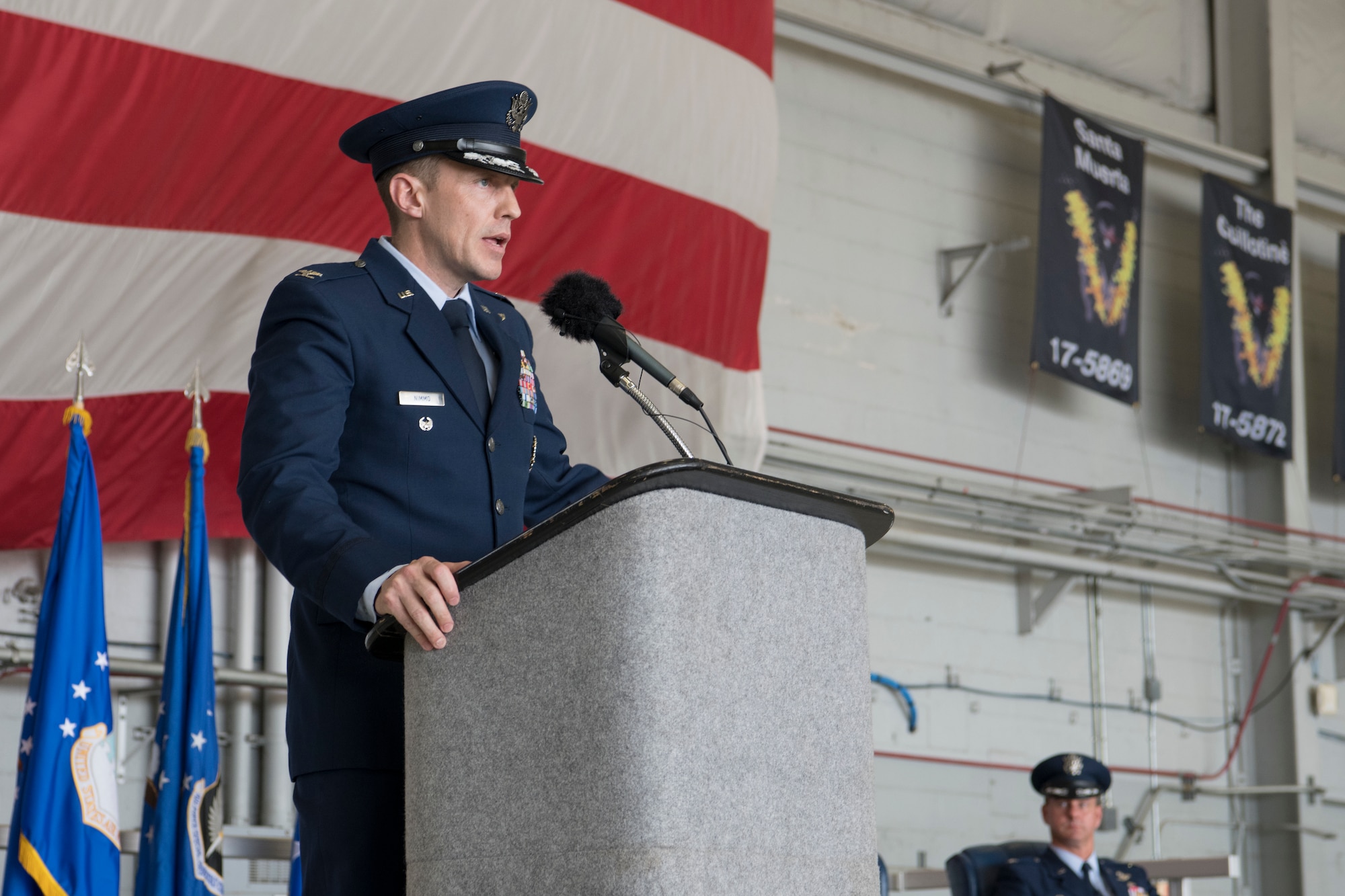492d SOW change of command