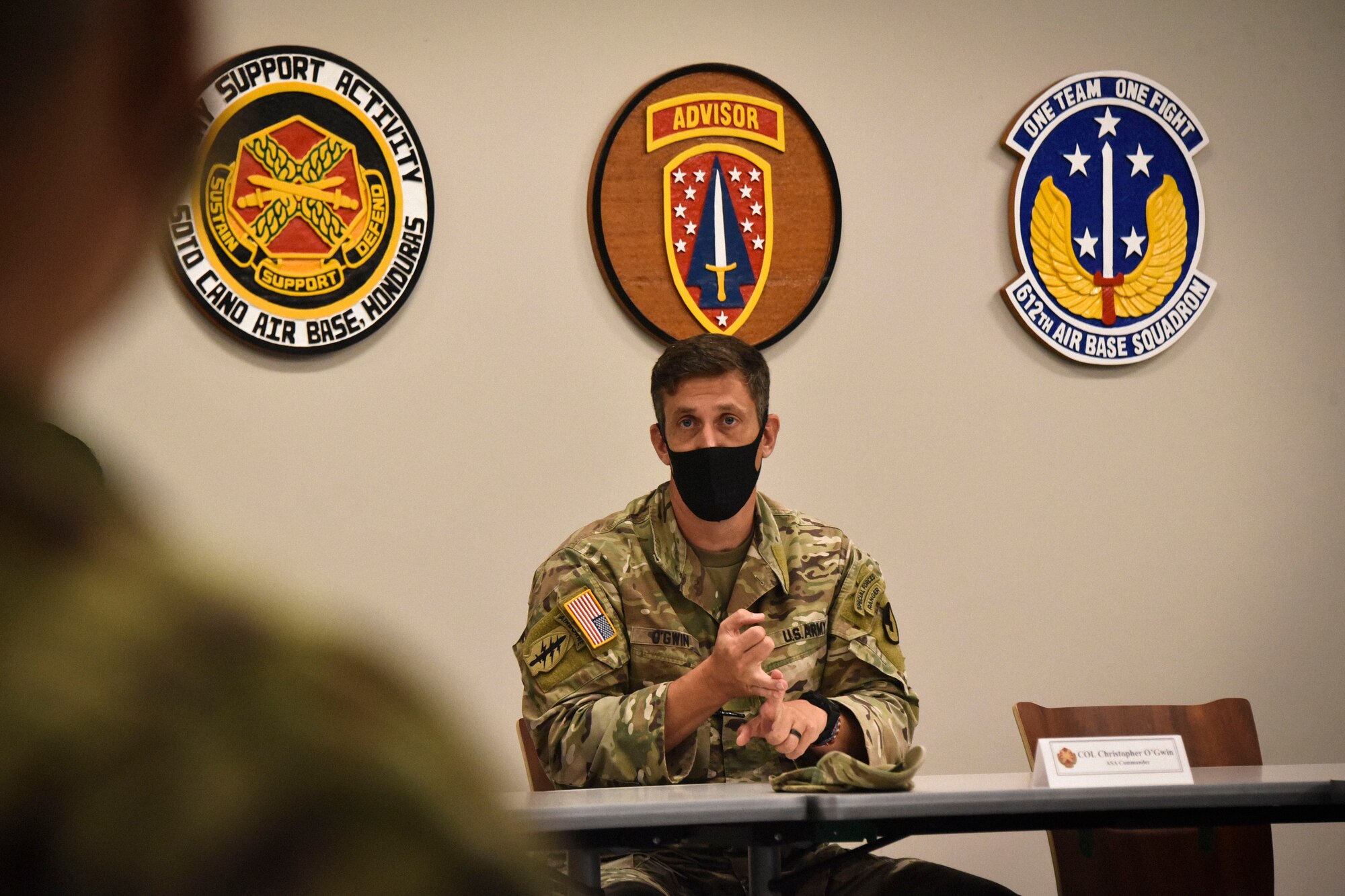 JTF-B hosts local commonwealth representatives at Soto Cano