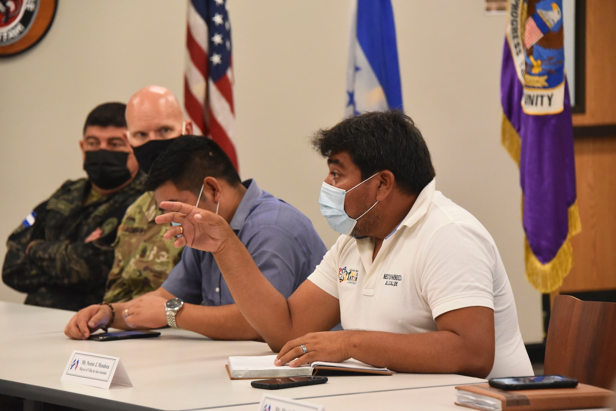 JTF-B hosts local commonwealth representatives at Soto Cano