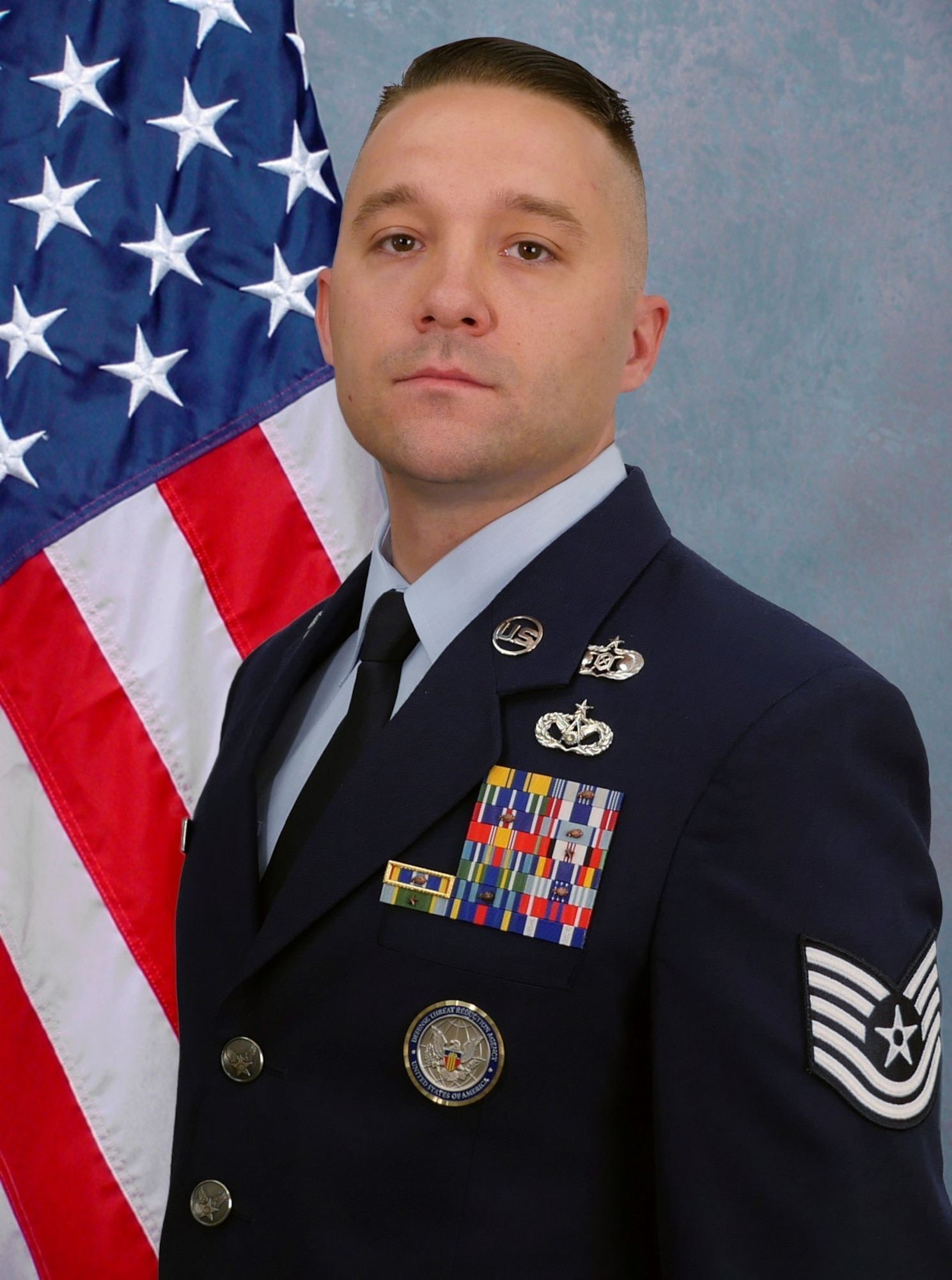 Male U.S. Air Force NCO portrait.