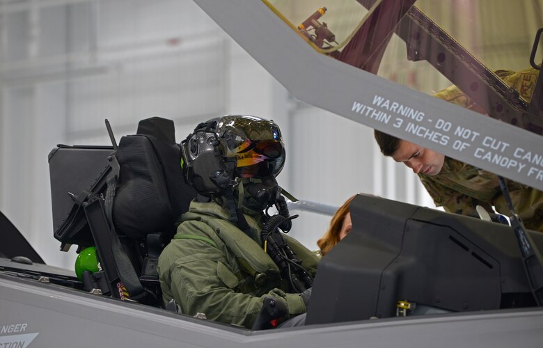 AFE Airmen fit F-35 pilots for new CBRN flight suits