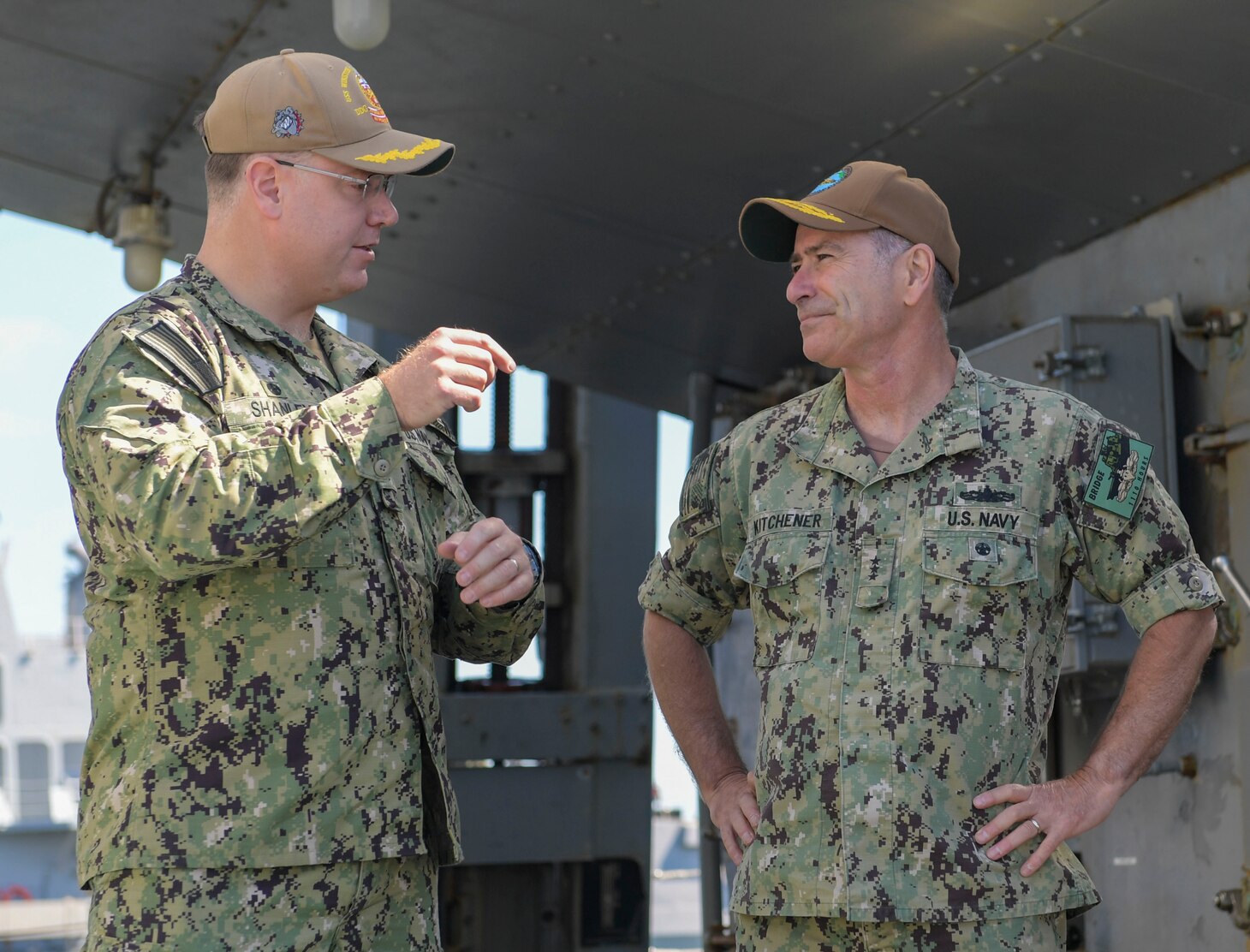 Vice Adm. Kitchener Visits Naval Station Norfolk, Addresses Commanding ...