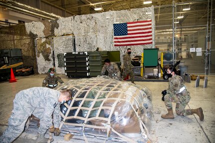 More than 80 New Jersey Air National Guardsmen deploy to U.S. Central Command to provide expeditionary support for Operation Freedom’s Sentinel, Operation Inherent Resolve and Operation Spartan Shield .