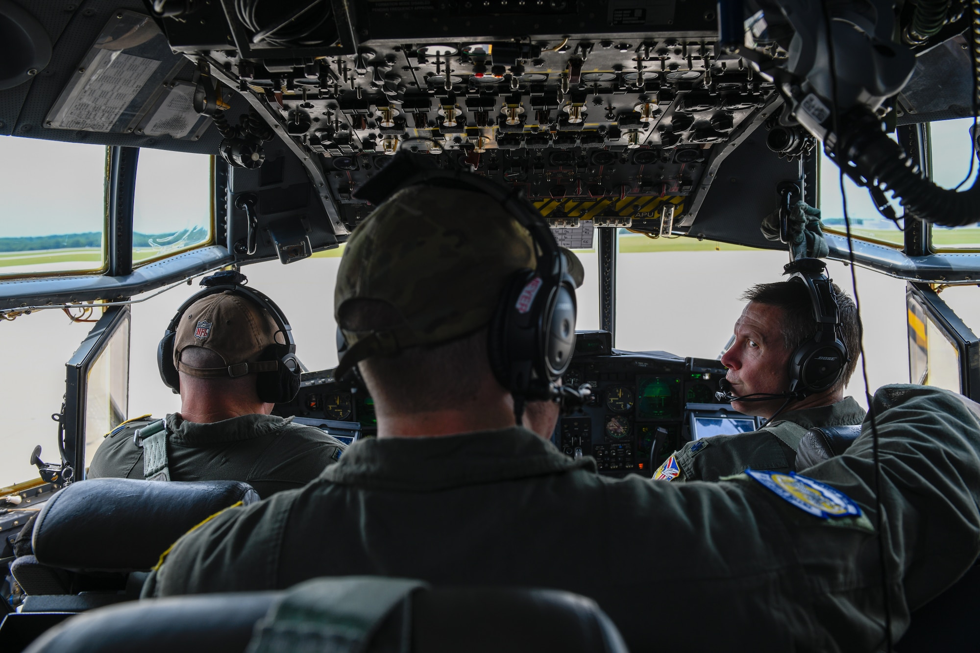 A 910th Airlift Wing aircrew transported a Container Delivery System bundle to the National Museum of the Air Force, June 24, 2021, for use in a good will mission exhibit they’re developing. The CDS bundle was prepared by members of the 76th Aerial Port Squadron at YARS.