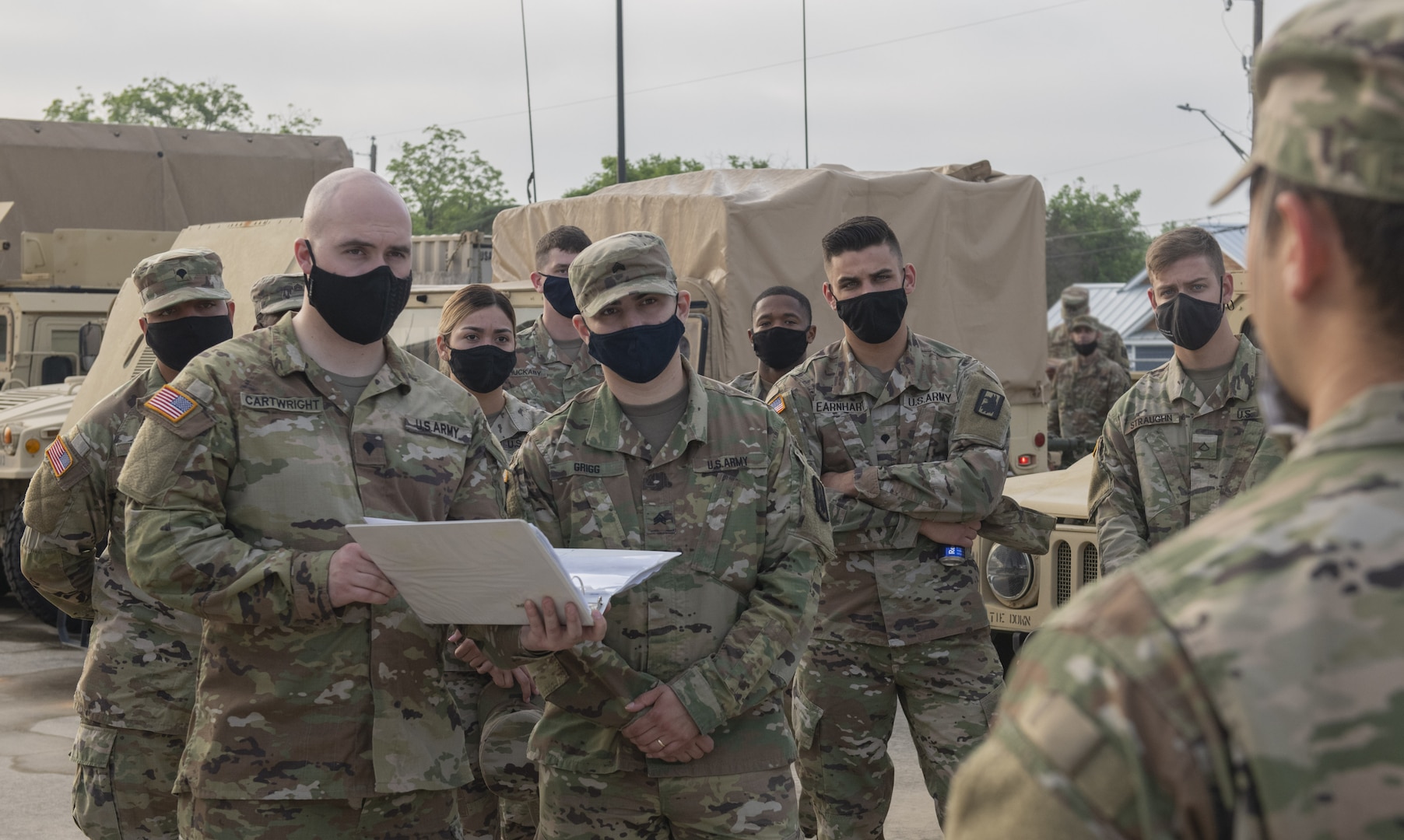 312th Military Intelligence Battalion holds FTX.