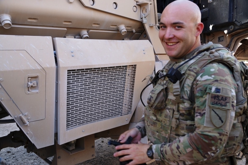 Foushee is a dismounted team leader and truck commander with the Kentucky National Guard's Agribusiness Development Team 4.