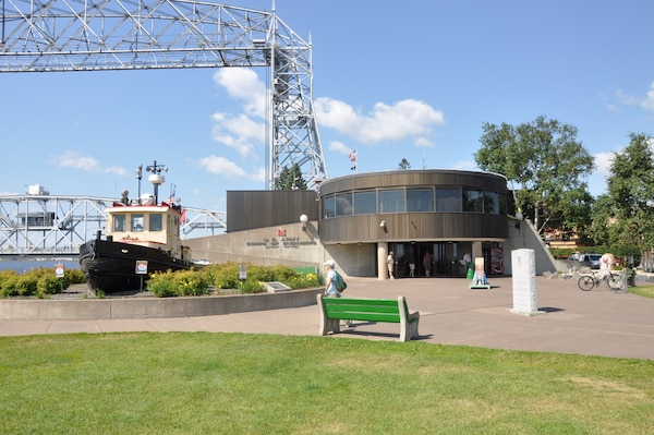 The Lake Superior Maritime Visitor Center reopens July 1, 2021 in Duluth, Minn.