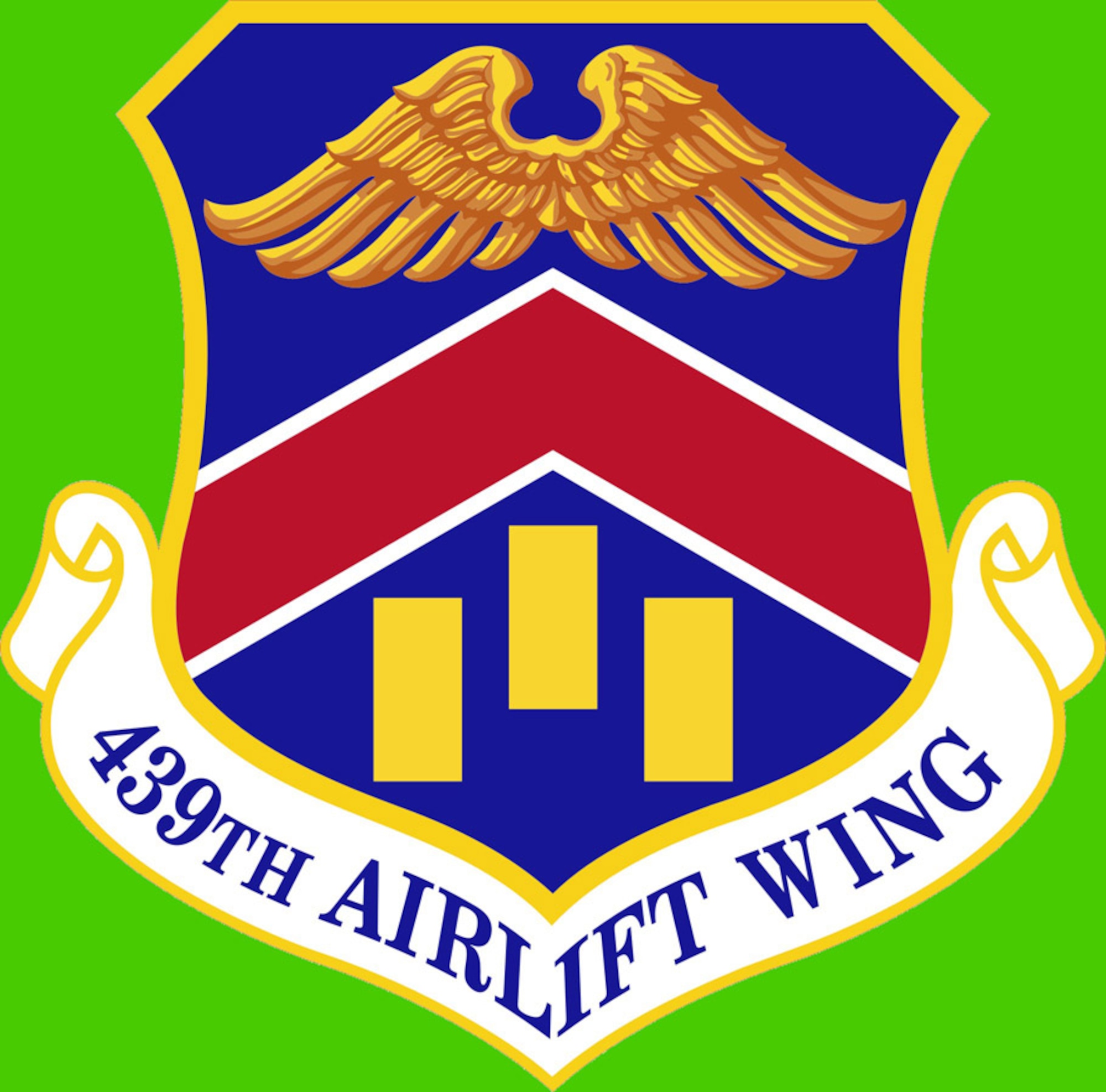 439th Airlift Wing shield
