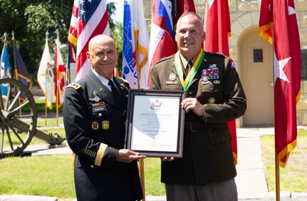 Retired U.S. Army Maj. Gen. David P. Glaser concluded his career after 36 years of service overseeing Army operations throughout the United States and overseas.