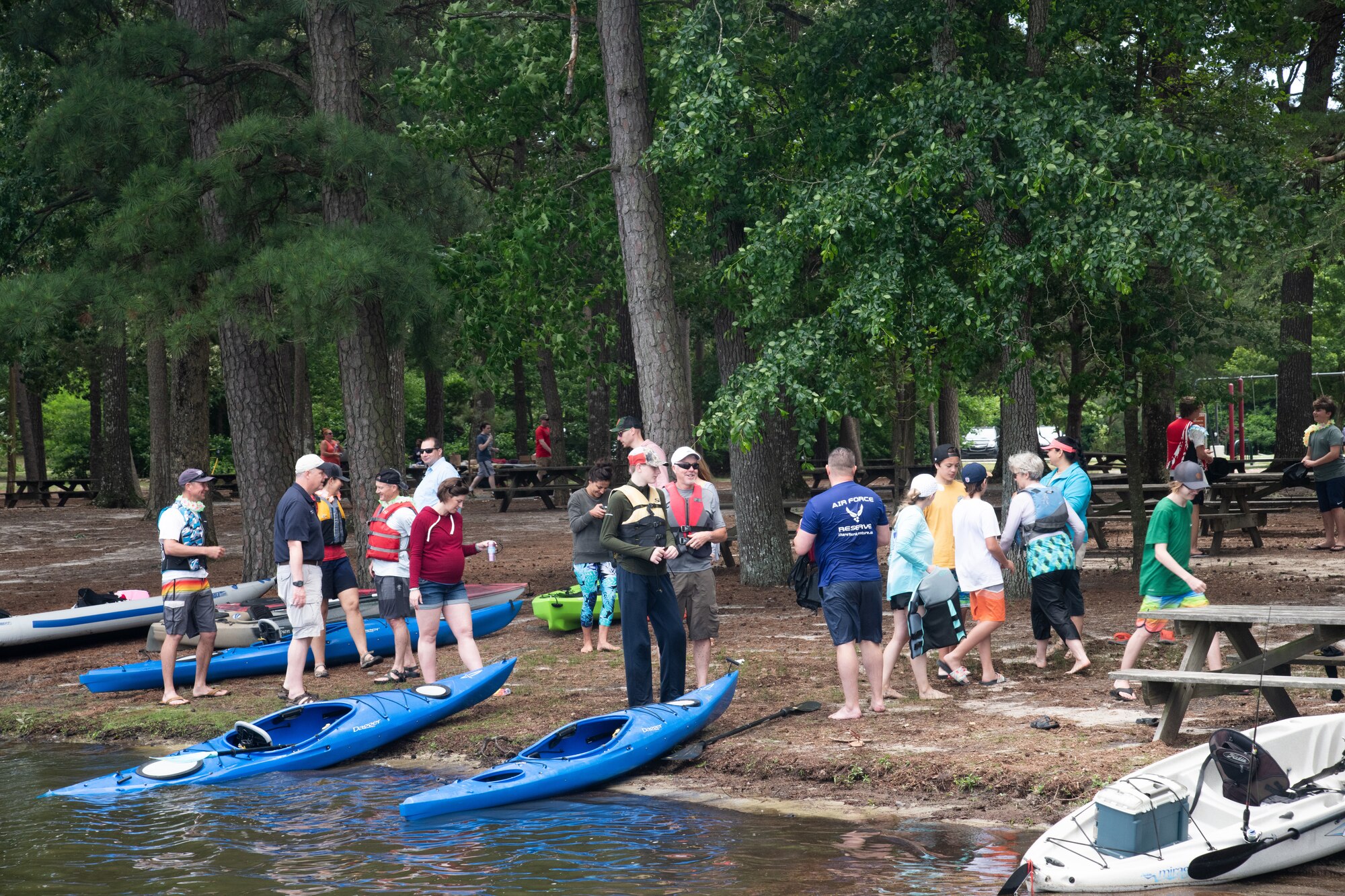 Liberty Wing hosts second kayaking event
