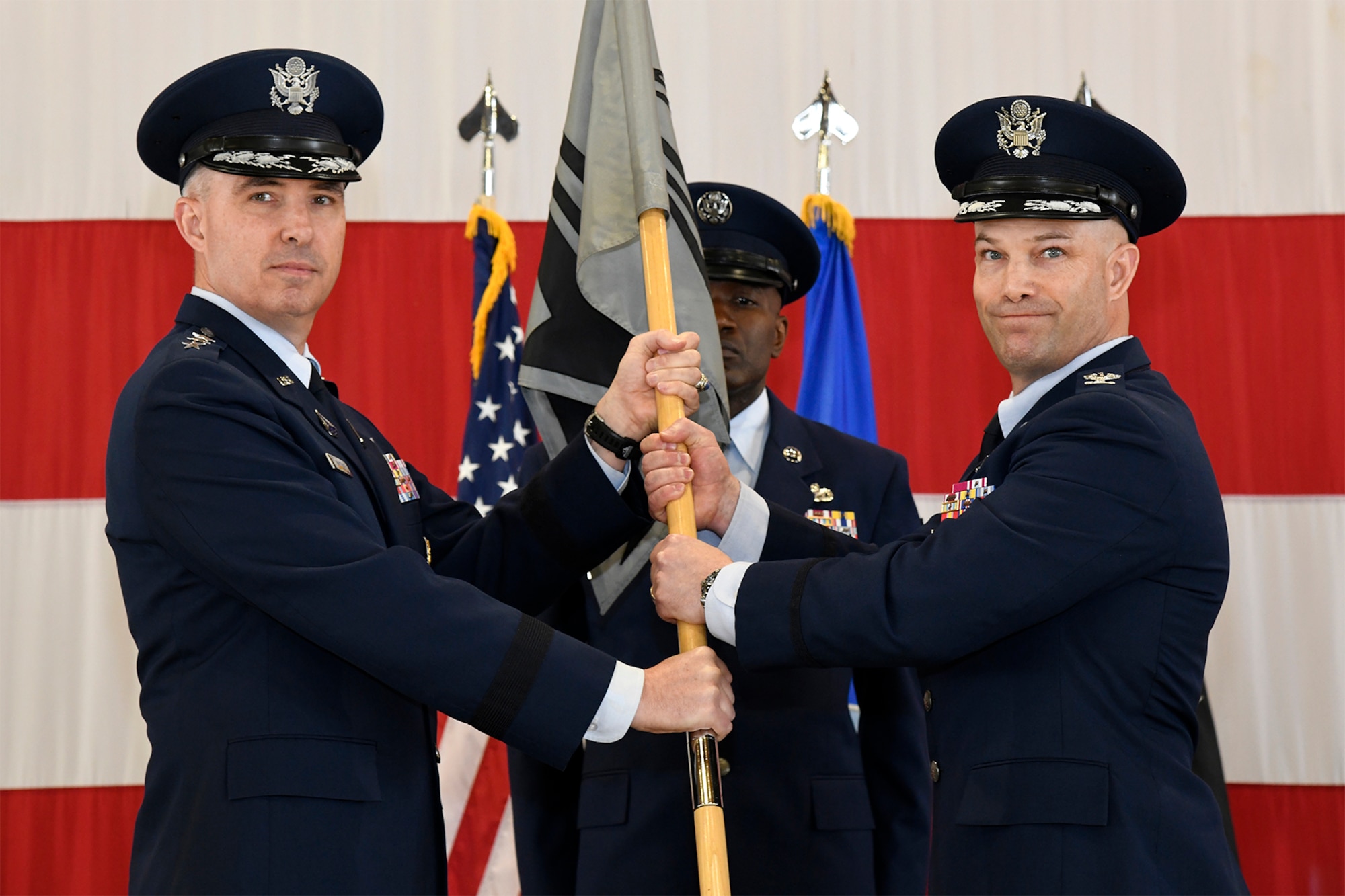 Warakomski assumes command