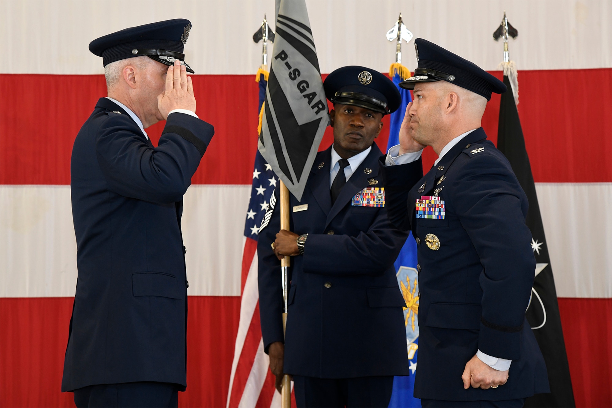 Warakomski assumes command