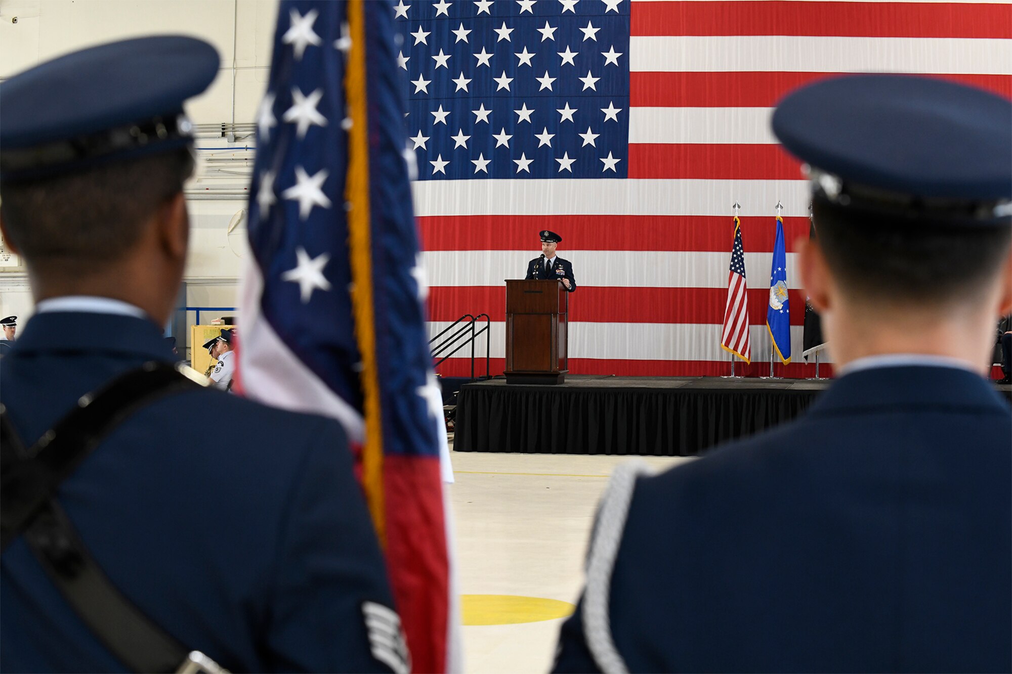 Warakomski speaks during CoC
